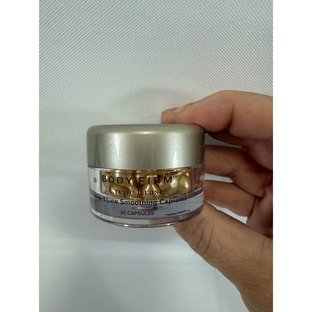 BODY FIRM Crepe Erase 4-in-1 Line Smoothing Capsules Anti-Aging 30ct NEW.